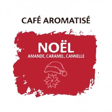 Café moulu aromatisé au caramel - La Gourmande